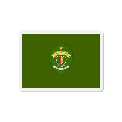 Flag of East Kalimantan Indonesia - Refrigerator Magnet 5 Inch - The Sticker Space