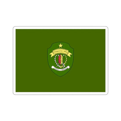 Flag of East Kalimantan Indonesia STICKER Vinyl Die-Cut Decal 2 Inch - The Sticker Space