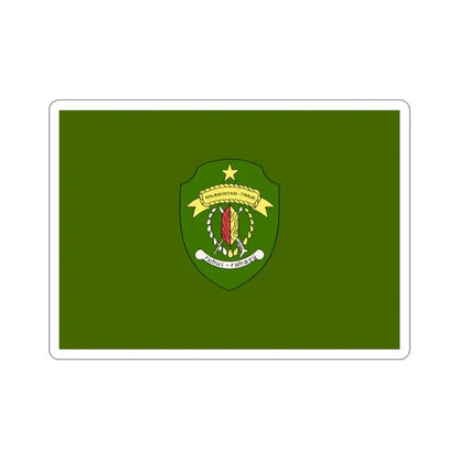Flag of East Kalimantan Indonesia STICKER Vinyl Die-Cut Decal 2 Inch - The Sticker Space