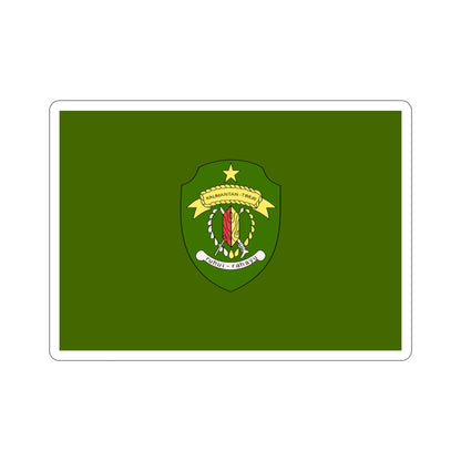 Flag of East Kalimantan Indonesia STICKER Vinyl Die-Cut Decal-4 Inch-The Sticker Space