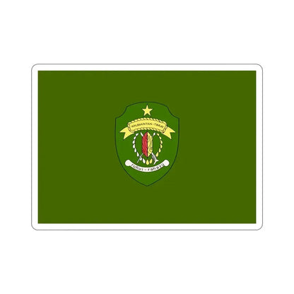 Flag of East Kalimantan Indonesia STICKER Vinyl Die-Cut Decal 4 Inch - The Sticker Space