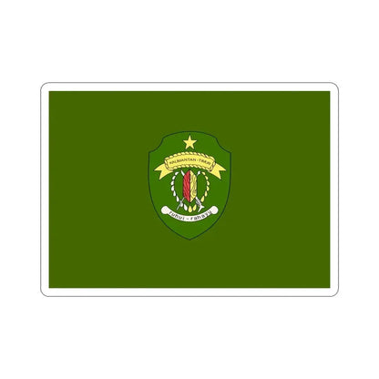 Flag of East Kalimantan Indonesia STICKER Vinyl Die-Cut Decal 6 Inch - The Sticker Space