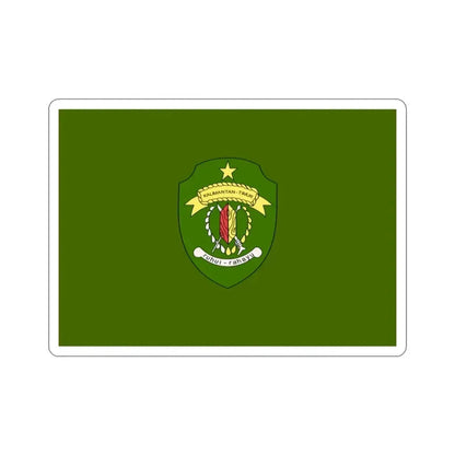 Flag of East Kalimantan Indonesia STICKER Vinyl Die-Cut Decal - The Sticker Space