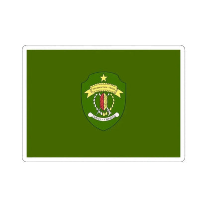 Flag of East Kalimantan Indonesia STICKER Vinyl Die-Cut Decal - The Sticker Space
