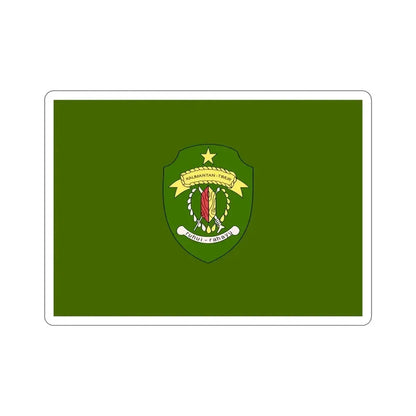 Flag of East Kalimantan Indonesia STICKER Vinyl Die-Cut Decal - The Sticker Space