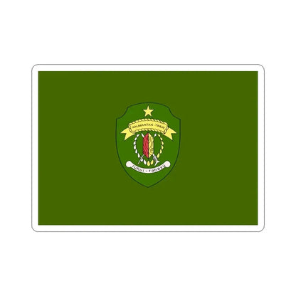 Flag of East Kalimantan Indonesia STICKER Vinyl Die-Cut Decal - The Sticker Space