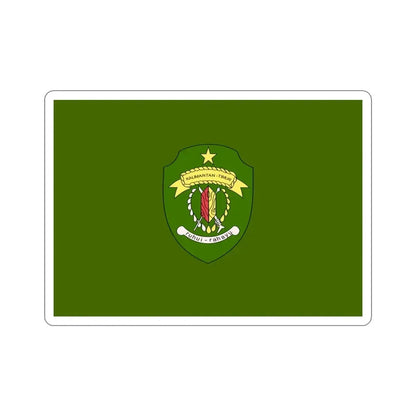 Flag of East Kalimantan Indonesia STICKER Vinyl Die-Cut Decal - The Sticker Space