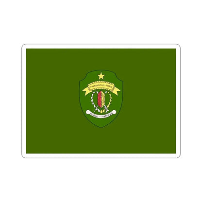Flag of East Kalimantan Indonesia STICKER Vinyl Die-Cut Decal - The Sticker Space