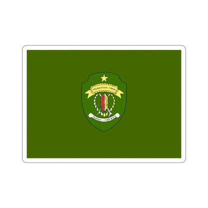 Flag of East Kalimantan Indonesia STICKER Vinyl Die-Cut Decal - The Sticker Space