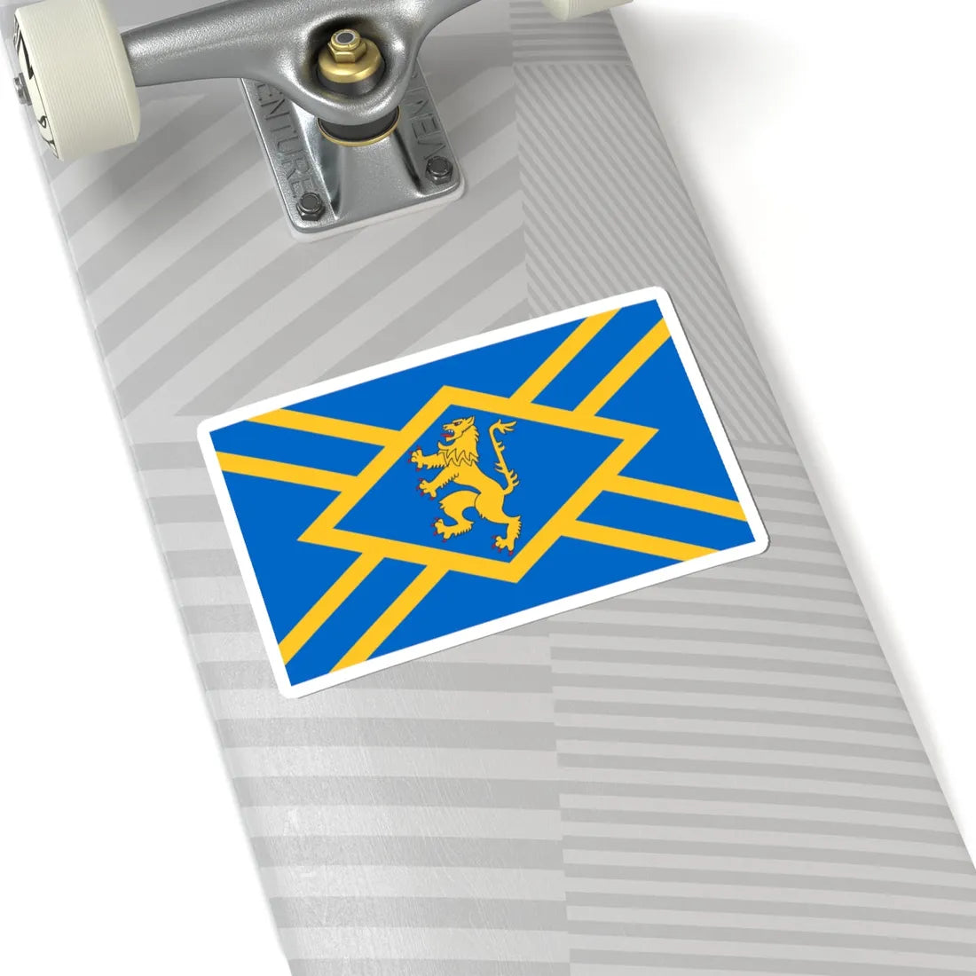 Flag of East Lothian (Scotland) STICKER Vinyl Kiss-Cut Decal - The Sticker Space