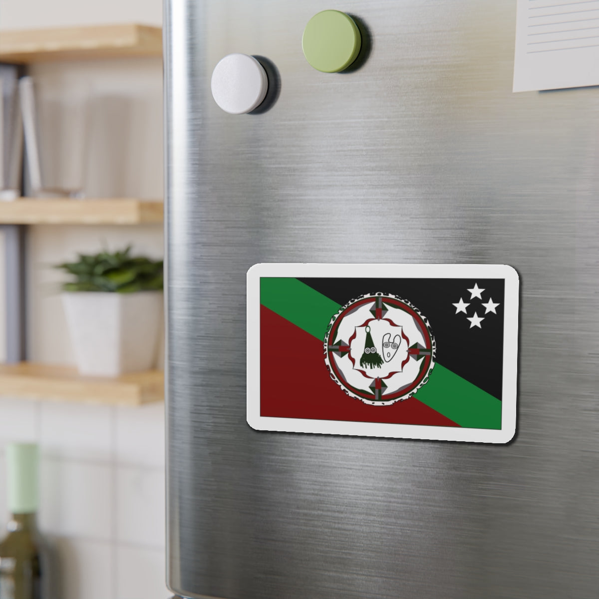 Flag of East New Britain Papa New Guinea - Die-Cut Magnet-The Sticker Space