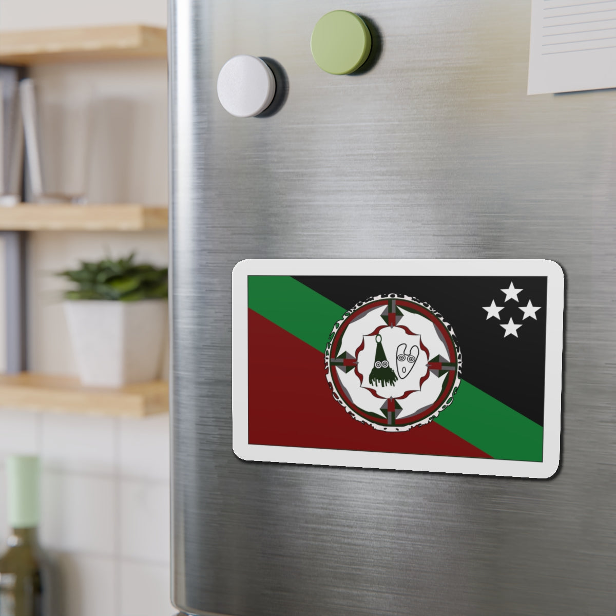 Flag of East New Britain Papa New Guinea - Die-Cut Magnet-The Sticker Space