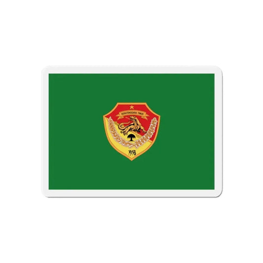 Flag of East Nusa Tenggara Indonesia - Refrigerator Magnet 6 Inch - The Sticker Space