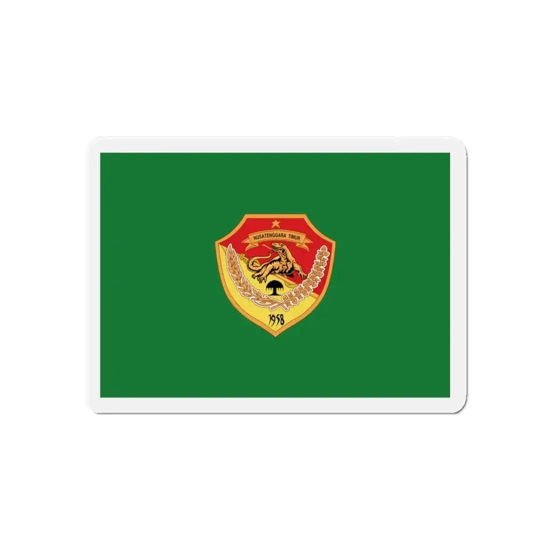Flag of East Nusa Tenggara Indonesia - Refrigerator Magnet - The Sticker Space