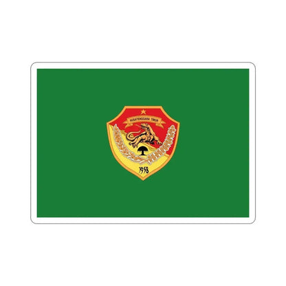 Flag of East Nusa Tenggara Indonesia STICKER Vinyl Die-Cut Decal 5 Inch - The Sticker Space