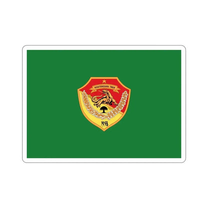 Flag of East Nusa Tenggara Indonesia STICKER Vinyl Die-Cut Decal 5 Inch - The Sticker Space