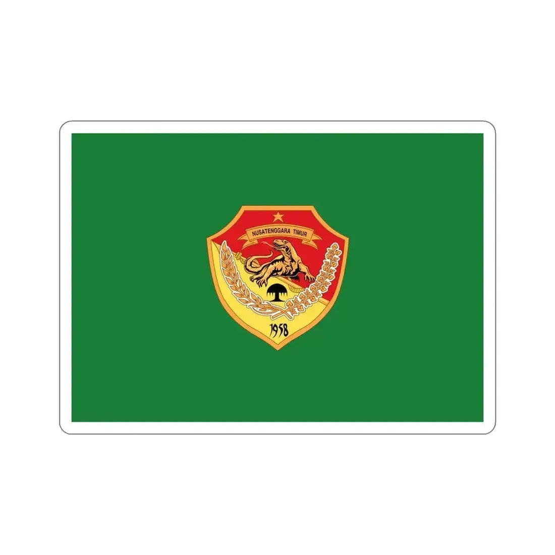 Flag of East Nusa Tenggara Indonesia STICKER Vinyl Die-Cut Decal 6 Inch - The Sticker Space