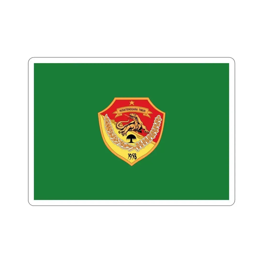 Flag of East Nusa Tenggara Indonesia STICKER Vinyl Die-Cut Decal 6 Inch - The Sticker Space