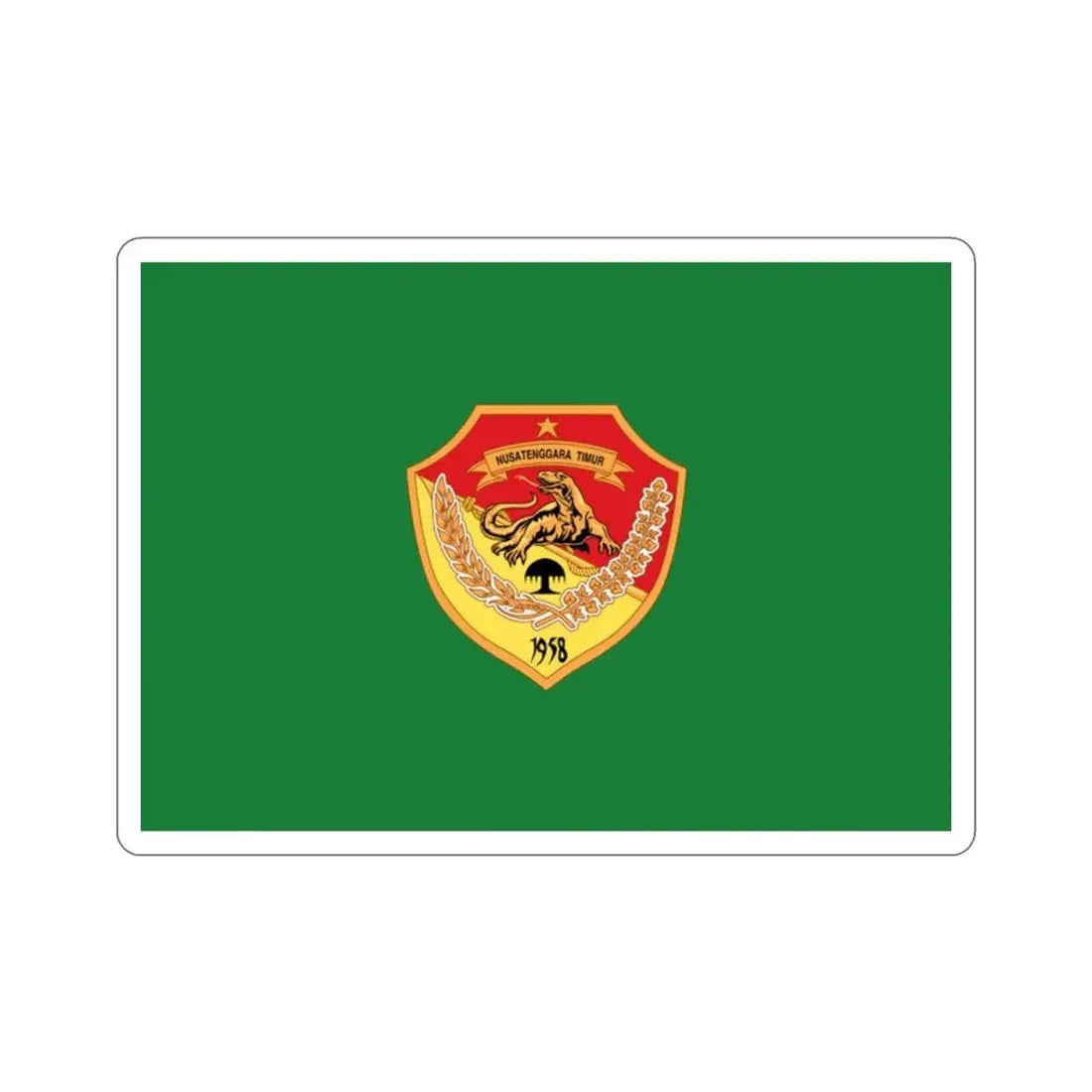 Flag of East Nusa Tenggara Indonesia STICKER Vinyl Die-Cut Decal - The Sticker Space