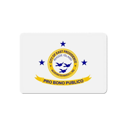 Flag of East Providence Rhode Island - Refrigerator Magnet 5 Inch - The Sticker Space