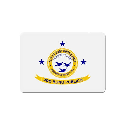 Flag of East Providence Rhode Island - Refrigerator Magnet 6 Inch - The Sticker Space