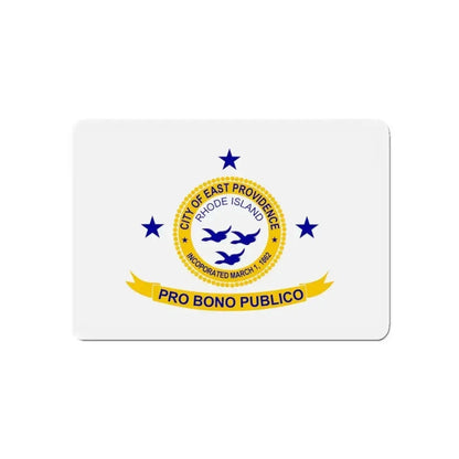 Flag of East Providence Rhode Island - Refrigerator Magnet - The Sticker Space