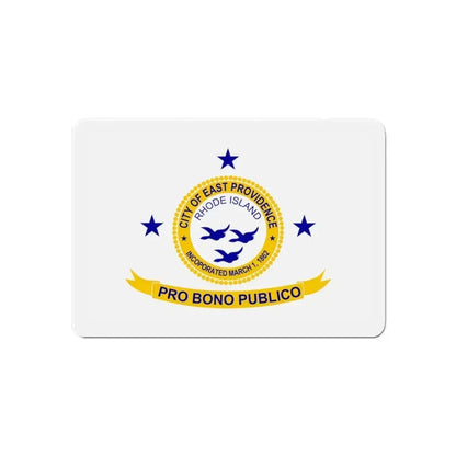 Flag of East Providence Rhode Island - Refrigerator Magnet - The Sticker Space