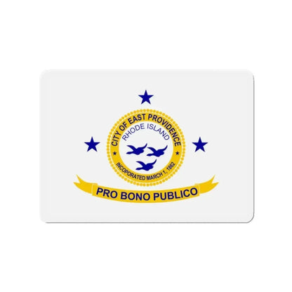Flag of East Providence Rhode Island - Refrigerator Magnet - The Sticker Space