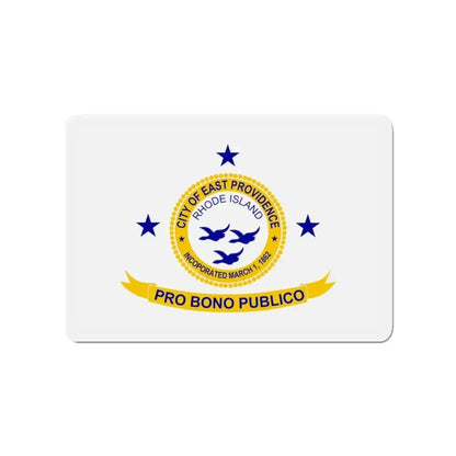 Flag of East Providence Rhode Island - Refrigerator Magnet - The Sticker Space