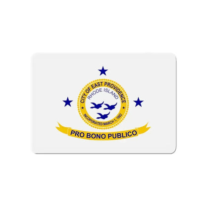 Flag of East Providence Rhode Island - Refrigerator Magnet - The Sticker Space