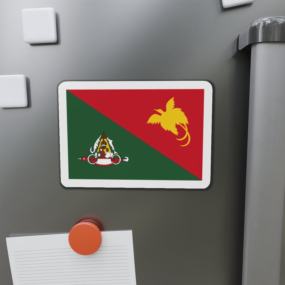 Flag of East Sepik Papa New Guinea - Die-Cut Magnet-The Sticker Space