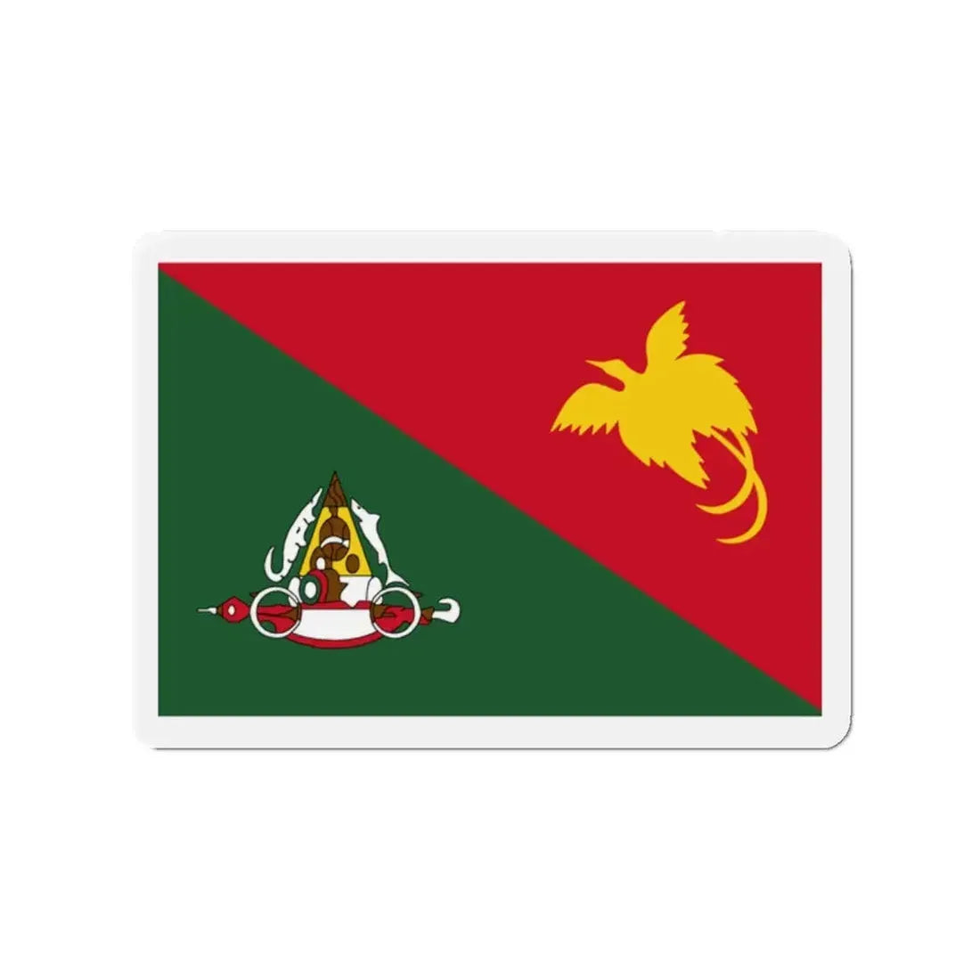 Flag of East Sepik Papa New Guinea - Refrigerator Magnet 2 Inch - The Sticker Space