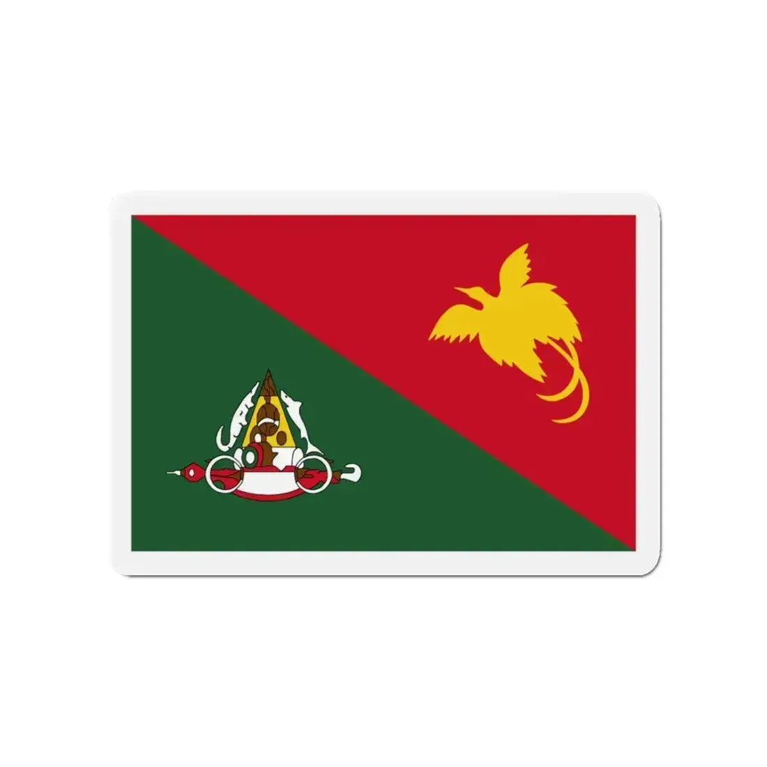 Flag of East Sepik Papa New Guinea - Refrigerator Magnet - The Sticker Space