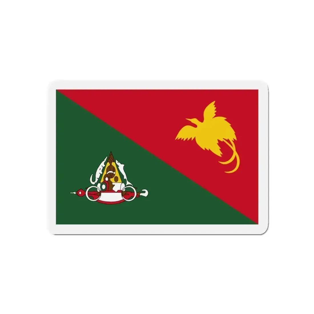 Flag of East Sepik Papa New Guinea - Refrigerator Magnet - The Sticker Space