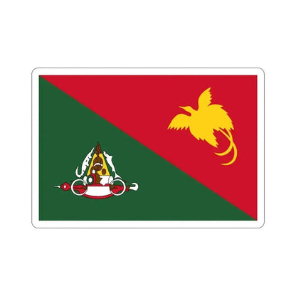 Flag of East Sepik Papa New Guinea STICKER Vinyl Die-Cut Decal 4 Inch - The Sticker Space