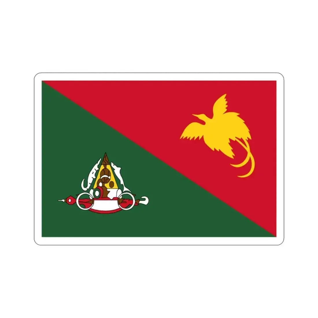 Flag of East Sepik Papa New Guinea STICKER Vinyl Die-Cut Decal - The Sticker Space