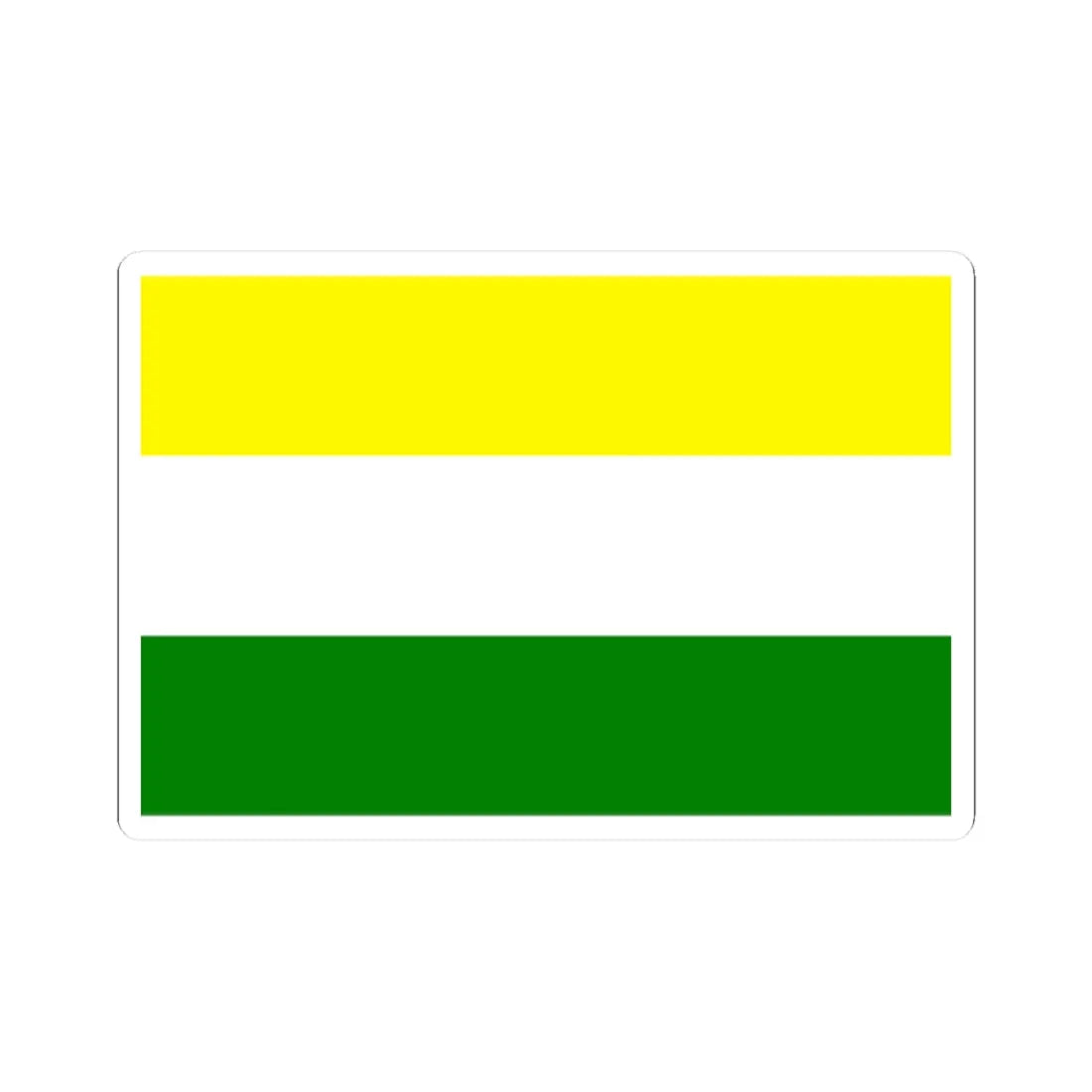 Flag of East Sumatra (Indonesia) STICKER Vinyl Kiss-Cut Decal 2 Inch White - The Sticker Space