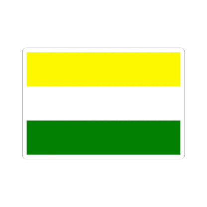 Flag of East Sumatra (Indonesia) STICKER Vinyl Kiss-Cut Decal 4 Inch White - The Sticker Space