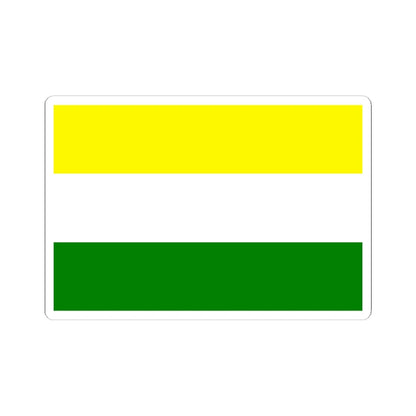 Flag of East Sumatra (Indonesia) STICKER Vinyl Kiss-Cut Decal 6 Inch White - The Sticker Space