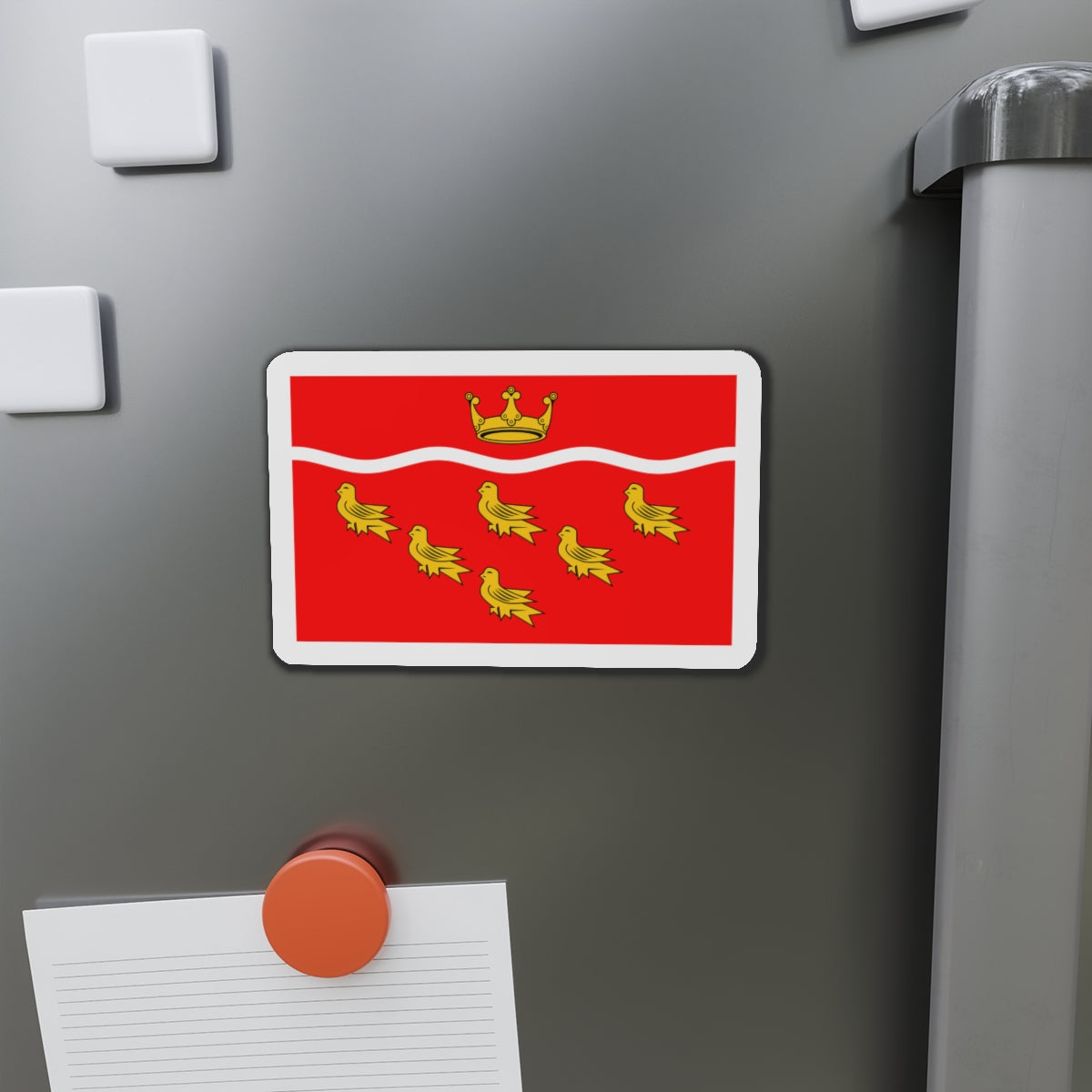 Flag of East Sussex UK - Die-Cut Magnet-The Sticker Space