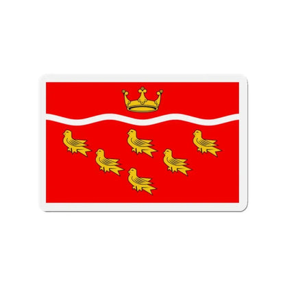 Flag of East Sussex UK - Refrigerator Magnet 2 Inch - The Sticker Space