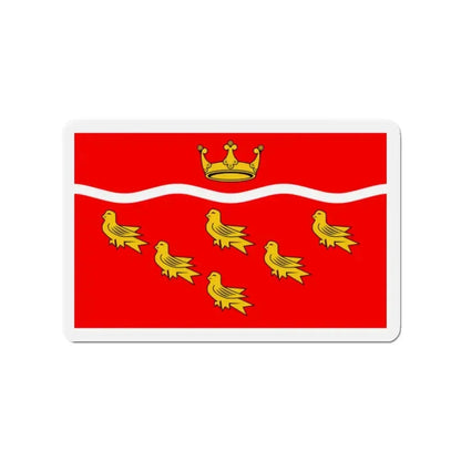 Flag of East Sussex UK - Refrigerator Magnet - The Sticker Space