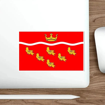 Flag of East Sussex UK STICKER Vinyl Die-Cut Decal - The Sticker Space