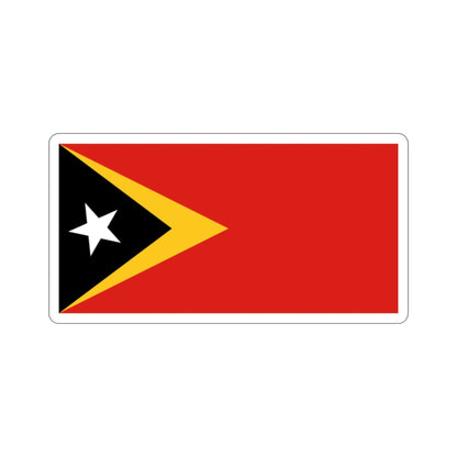 Flag of East Timor STICKER Vinyl Die-Cut Decal-2 Inch-The Sticker Space