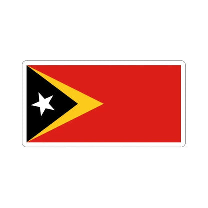 Flag of East Timor STICKER Vinyl Die-Cut Decal 2 Inch - The Sticker Space