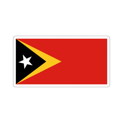 Flag of East Timor STICKER Vinyl Die-Cut Decal-3 Inch-The Sticker Space