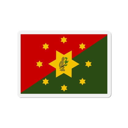 Flag of Eastern Highlands Papa New Guinea - Die-Cut Magnet-2" x 2"-The Sticker Space