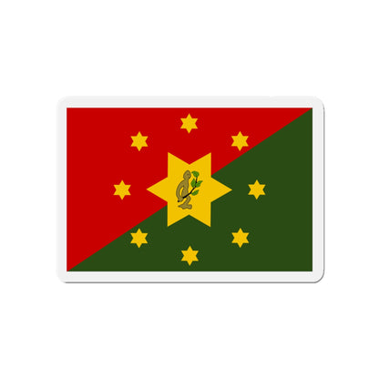 Flag of Eastern Highlands Papa New Guinea - Die-Cut Magnet-4" x 4"-The Sticker Space