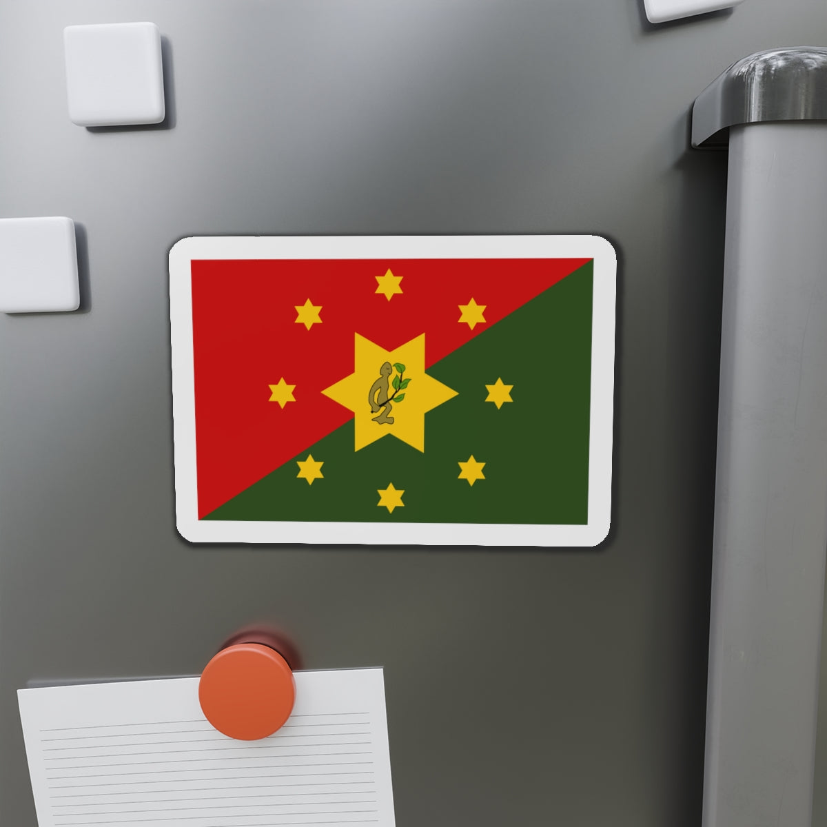 Flag of Eastern Highlands Papa New Guinea - Die-Cut Magnet-The Sticker Space