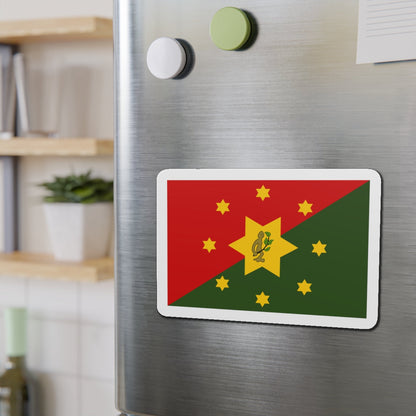 Flag of Eastern Highlands Papa New Guinea - Die-Cut Magnet-The Sticker Space